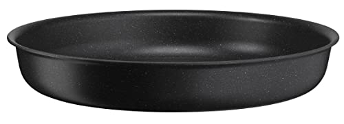215u3dm7r5l.jpg Tefal - Lot de 3 poêles empilables antiadhésives Noir | Induction | Indicateur de température | Noir