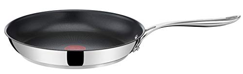 21iopdllwtl.jpg Tefal Jamie Olivers Cook's Direct Inox Batterie de cuisine 8 PCS & Poêle 24 cm - Antiadhésif, Induction, Sécurité|Matéri