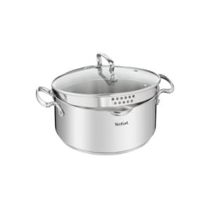 Tefal Garnek Duetto+ 18 cm - Convient pour la cuisine quotidienne - Performances exceptionnelles en cuiseur vapeur et gr