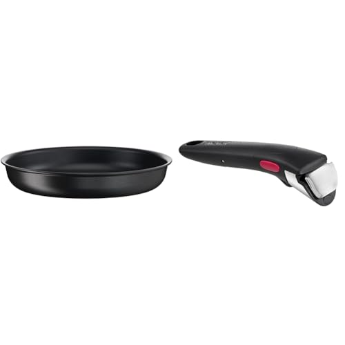 21trrqhxddl.jpg Poêle Tefal Ingenio Eco Resist 20 cm Induction Experts Choice L3970202 & Poignée Amovible & Sécurité 3 Points & Garantie