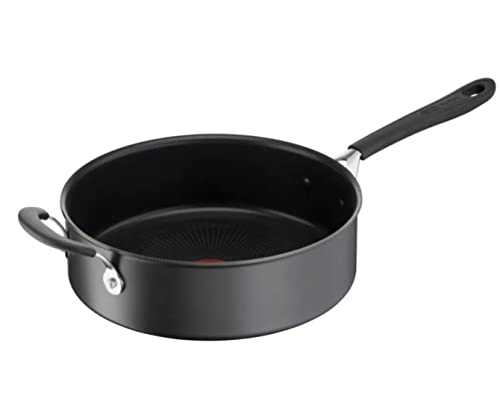 21x6ftneb7l.jpg Tefal Jamie Oliver HA Sautepan 26 cm - Vidéo rapide & facile + Plat + Cuisine à la maison - Antiadhésif + Taille parfait