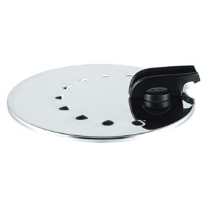 Tefal Ingenio L98298 Multi Couvercle Inox 20-28cm Idéal pour Égoutter Casseroles et Poêles Acier Inoxydable/Passe au Lav