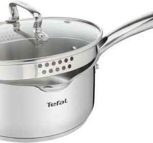 Tefal Duetto+ G7192255 Sauce Ronde Inox - Cuisine Rapide & Facile pour Familles Actives | Convient aux Cuisineurs Débuta