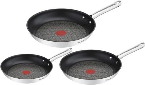 3133hgg9xrl.jpg Tefal Duetto Set 3 Poêles Facile à Nettoyer Rouge Facilité de Nettoyage Facighbors