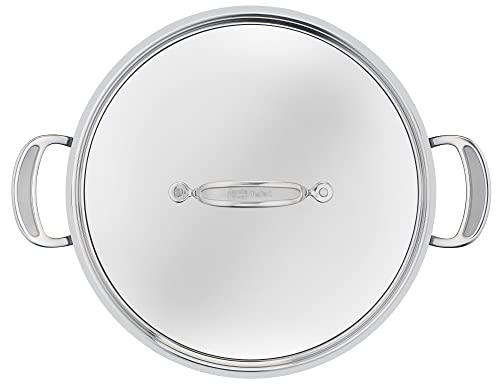 313pb5u325l.jpg Poêle Tefal Cooks Jamie Oliver en acier inoxydable pour cuisiniers débutants 30 cm cuisson parfaites