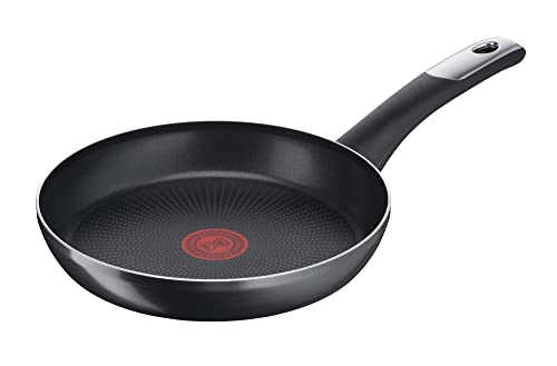 3147ruonsal.jpg Tefal C38804 Poêle à frire Essential noir, revêtement anti-adhésif avec particules de titane, passe au lave-vaisselle