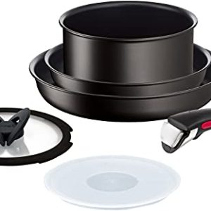 Batterie de cuisine IH Hard Titanium Tefal - Tous feux + induction - L9749532