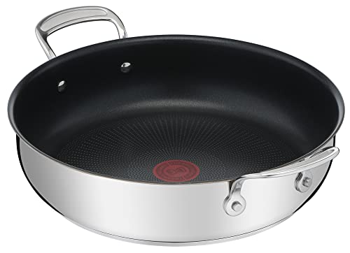 316fgbd7ksl.jpg Poêle Tefal Cooks Jamie Oliver en acier inoxydable pour cuisiniers débutants 30 cm cuisson parfaites
