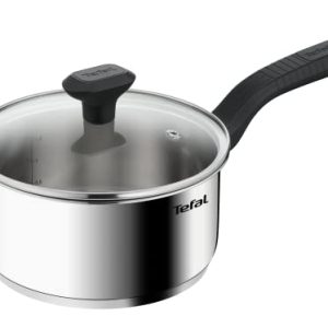 Tefal Comfort Max Casserole 18 cm Inox haute qualité pour cuisine en induction - Poignée thermo-isolée et garantie 10 an