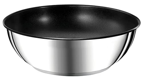 31e5jjqnjtl.jpg Poêle Wok Tefal Ingenio Preference 26 cm, Induction, Aciers Inoxydable, Compatible Lave-vaisselle, Fabriqué en France, R