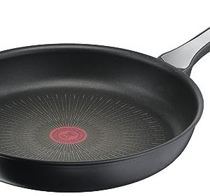 Tefal Unlimited Revêtement antiadhésif résistant Poêle Induction 32 cm Thermo-Signal Fabriqué en France G25908AZ
