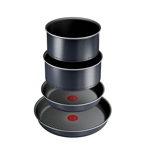 31jmanionnl.jpg Tefal Ingenio Enjoy - Batterie de cuisine 5 pièces légèresavec technologie Light Tech et poignées amovibles pour la cuis