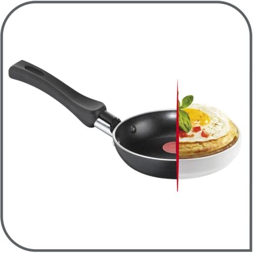 31k0p7yzftl.jpg Tefal Simple Cook Mini Poêle Blini 12 cm Noir - Revêtement Antiadhésif, Nettoyage Sans Effort, Cuisson Sûre (Non Compati