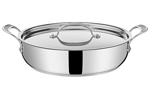 31keklxcpul.jpg Poêle Tefal Cooks Jamie Oliver en acier inoxydable pour cuisiniers débutants 30 cm cuisson parfaites