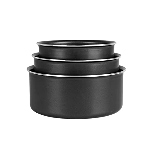 31ld6o43d9l.jpg Sitram 716861 Casseroles Aluminium Pressé Tout-Feu SITRAMOVIBLE Noir Anti-Adhésif