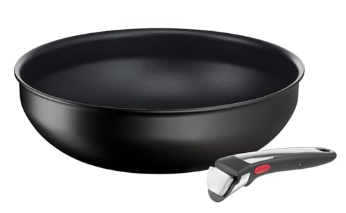 31ouduy650l.jpg Poêle Wok Tefal Ingenio 28 cm Élégant et Pratique pour Cuisine Éco-Efficiente