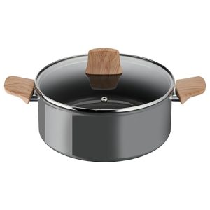 Revêtement antiadhésif Tefal Renew Faitout 24 cm Cuisson saine, Eco-conçue, Fabriqué en France Thermo-Signal C4254613