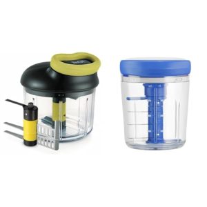 Hachoir Tefal K1644344 Chop & Shaker 900ml Purée & Découpe Multi Usage Jamie Oliver