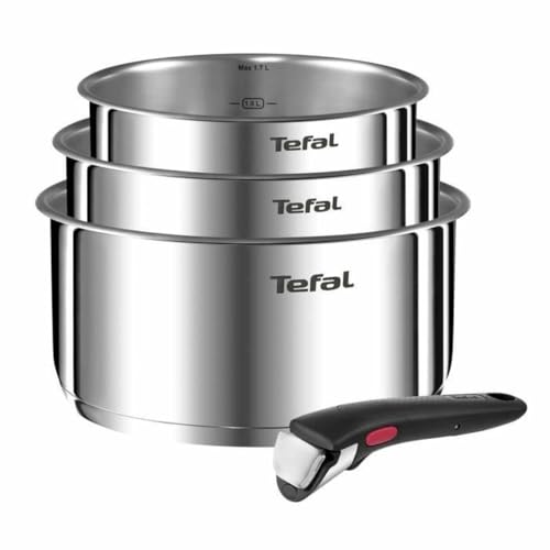 31sxr6kcmcl.jpg Title: TEFAL L896S404 INGENIO EMOTION Set 3 Casseroles 16/18/20 cm - Inox Tous Feux Induction Cuisine Élégant et Fonctio