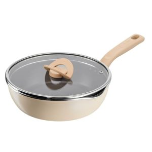 Poêle Tefal One Pick 24cm, Induction, 3 Personen, Polyvalente, Revêtement Antiadhésif Résistant, Tecnologie Thermo-Signa