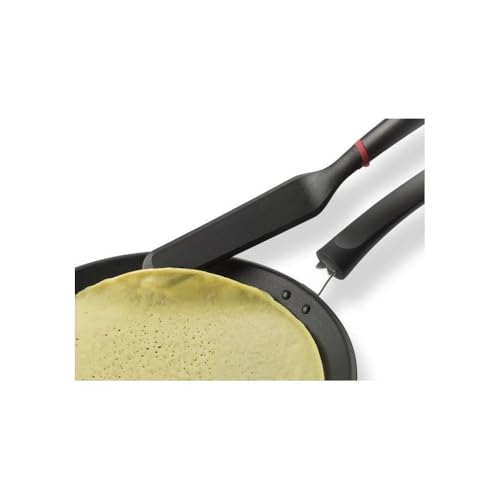 31updop94ul.jpg Tefal K2060914 Ingenio Spatule à Crêpes Silicone pour Cuisine Élément Principal de la Cuisine Familiale