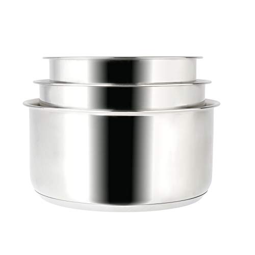 31ylheidoql.jpg Sitram 713511 Armoire de Casseroles Arpège INOX 16+18+20cm Amovibles Tous Feux Argent Sitram 713511 Casseroles Arpège IN