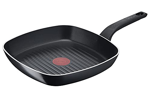 31zrch3lwvs.jpg Poêle à griller Tefal B55540 - Facile à nettoyer - Anti-adhésif - Noire - 26 x 26 cm - Cuisson saine - Signal thermique