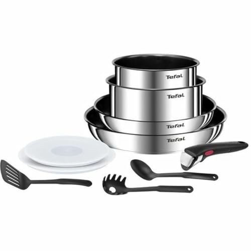 31zdqdc27xl.jpg Casserole TEFAL L897AS04 Non-stick 10 Pièces Famille Actives Cuisine