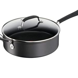Tefal Jamie Oliver HA Sautepan 26 cm - Vidéo rapide & facile + Plat + Cuisine à la maison - Antiadhésif + Taille parfait