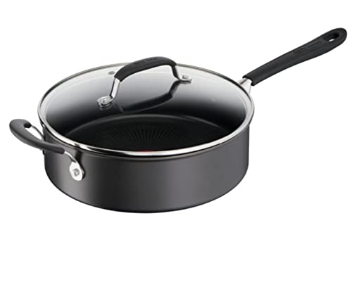 31a5fhrxctl.jpg Tefal Jamie Oliver HA Sautepan 26 cm - Vidéo rapide & facile + Plat + Cuisine à la maison - Antiadhésif + Taille parfait