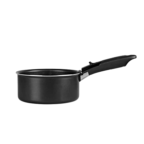 31aoq19pkzl.jpg Sitram 716861 Casseroles Aluminium Pressé Tout-Feu SITRAMOVIBLE Noir Anti-Adhésif