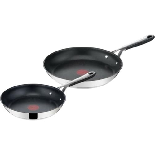 31gczf8drl.jpg Tefal Jamie Oliver poêles à induction acier inoxydable silicone 24/28 cm
