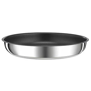 Poêle Tefal Ingenio Preference 22 cm, Acier inoxydable, Polyvalente, Cuisine amateur, Cuisine induction, Revêtement anti