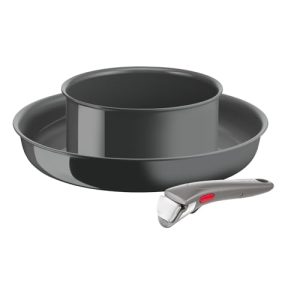 Tefal Ingenio Renew Lot 3 pièces cuisson induction antiadhésif compatible lave-vaisselle signal thermique France