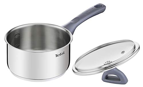31koecsxnil.jpg Casserole Tefal en acier inoxydable Tefal Daily Cook, convient pour tous les types de feux y compris l’induction, robust