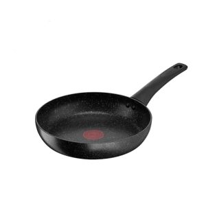 Poêle à frire Tefal E1050245 pierre de titane 20 cm anti-adhésif haute performance et adaptée à plaques électriques et i