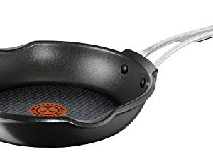Poêle Tefal Jamie Oliver Premium Induction Noir, Cuisine Professionnelle, Réchauffement Rapide