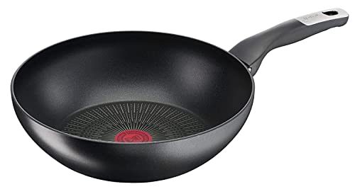 31ornlftaxl.jpg Tefal UNLIMITED Poele wok 28 cm antiadhésif faciles à nettoyer famille cuisiniers professionnels cuisine résidentielle a