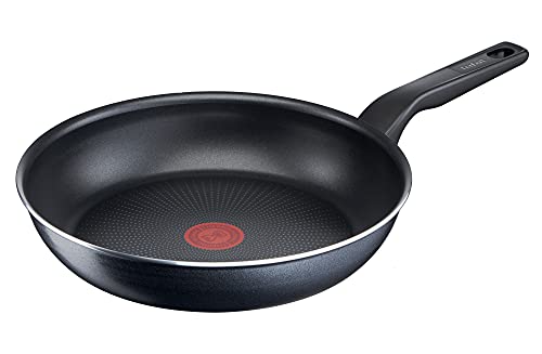 31ryrtdywns.jpg Tefal C38508 XL Force Poêle à frire robuste et résistante noire, signal thermique, revêtement anti-adhésif, fond de poêl