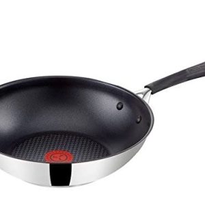Tefal Jamie Oliver Wok induction 28 cm, anti-adhésif, convient aux cuisinières électriques