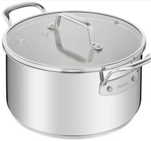 Faisout Tefal Pierre Gagnaire 24 cm, Excellente diffusion de chaleur pour cuisines américaines, Robuste et beau design p