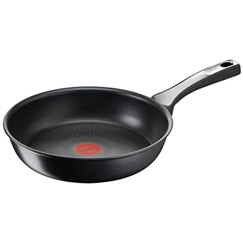 31tjlkflzol.jpg Tefal Unlimited On Lot de 2 Poêles 20/26 cm Induction Antiadhésif Résistant Adultes Cuisine Induction Fonction Thermo-Si