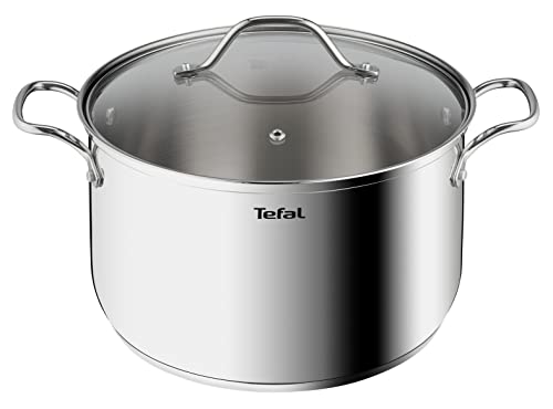 31tvaauzwl.jpg Tefal Intuition XL Grande marmite inox 26 cm / 6.5 L Induction 5 ans Garantie Premium noire Empilable Verrouillage sécur