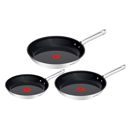 31ufgxyp1pl.jpg Tefal Duetto On Batterie de 3 Poêles 20/24/28cm pour Cuisine Élégante Garantie 10 ans Revêtement Antiadhésif Go Ceram G7