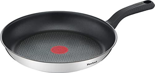 31w lfjrrvl.jpg Tefal Comfort Max Poêle 26 cm Induction Antiadhésif Acier Inoxydable Haute Qualité Thermo-Spot G7260544