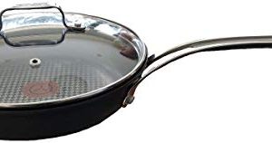 Tefal Jamie Oliver Poêle anodisée rigide pour cuisiniers expérimentés avec cuisson uniforme et vue en temps réel 28 cm c