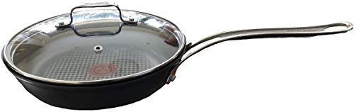 31xtqwxqhbl.jpg Tefal Jamie Oliver Poêle anodisée rigide pour cuisiniers expérimentés avec cuisson uniforme et vue en temps réel 28 cm c