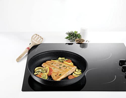 31xvnkbwcvl.jpg Tefal - Lot de 3 poêles empilables antiadhésives Noir | Induction | Indicateur de température | Noir