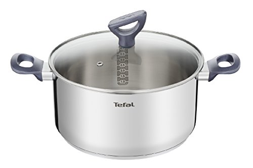 413w jtjzhl.jpg Casserole Tefal en acier inoxydable 20 cm, convient pour tous les feux, grande conductivité, materials recyclés, 3 l, fo