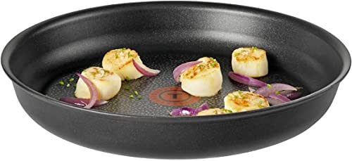 414fonlukll.jpg Tefal Ingenio Expertise Poêle Aluminium Noir 28 cm Cuisine Professionnelle Chef Confirmé Usage Familial